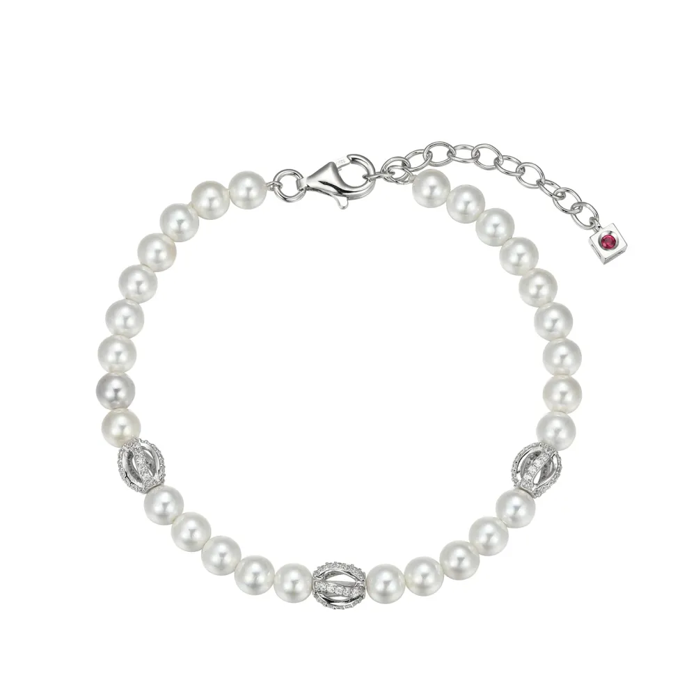 Elle Jewelry Paris 1901 B10358- Silver No Stone Bracelet | Bracelets