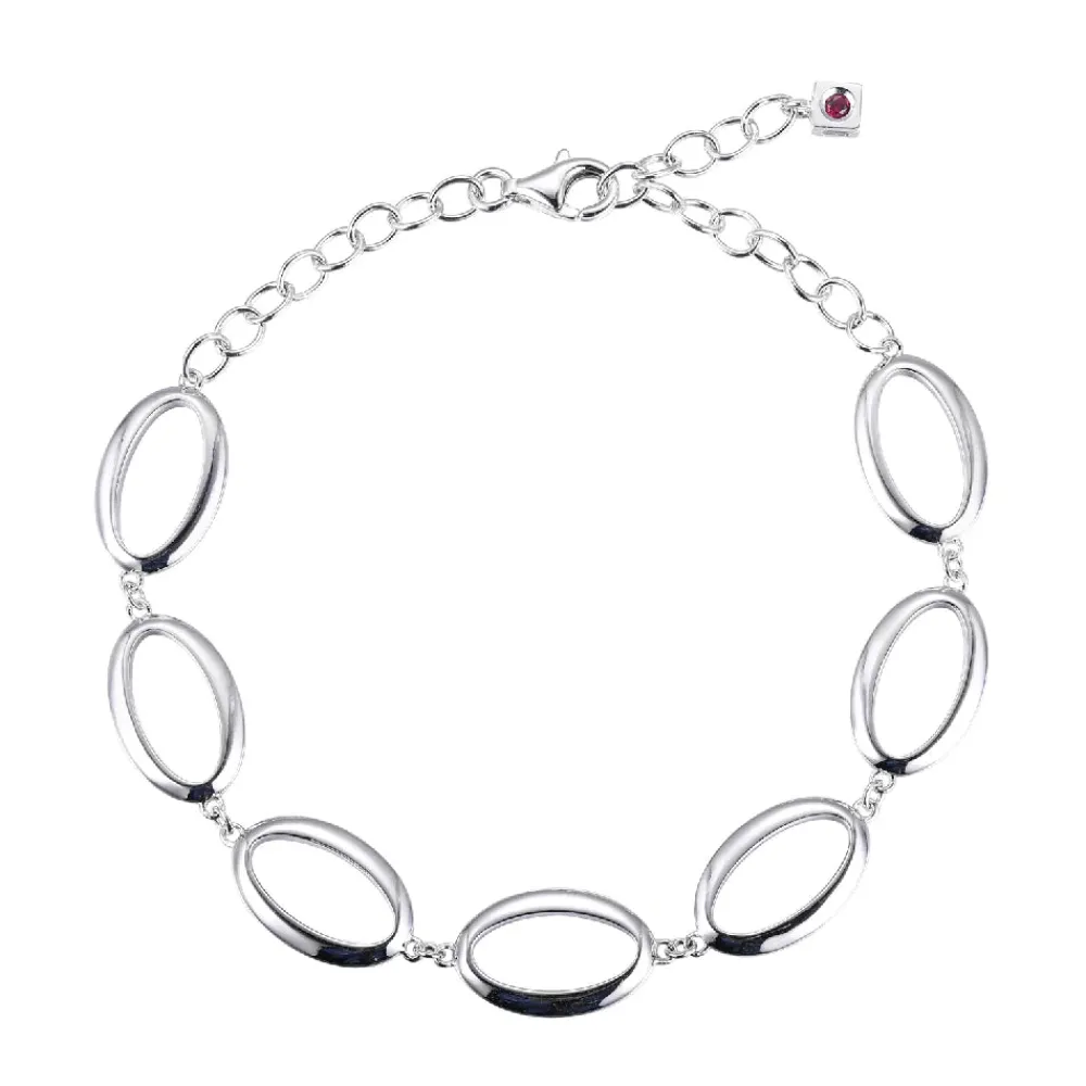 Elle Jewelry Paris 1901 B10327- Stone Bracelet | Silver No Stone Bracelet