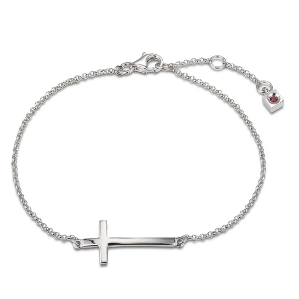 Elle Jewelry Paris 1901 B0181- Silver No Stone Bracelet | Bracelets