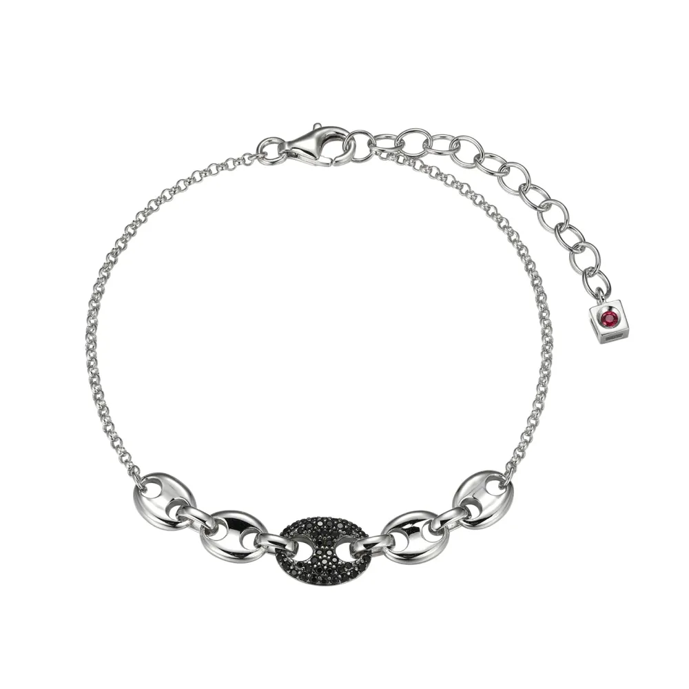 Elle Jewelry Paris 1901 B10349BW- Silver No Stone Bracelet | Bracelets