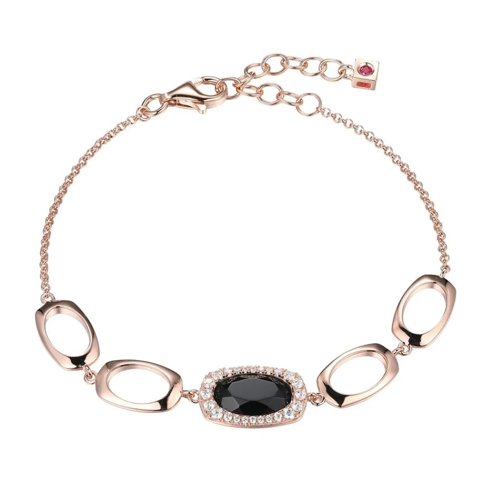 Elle Jewelry Paris 1901 B10215RBX- Stone Bracelet | Silver With Cz Bracelets