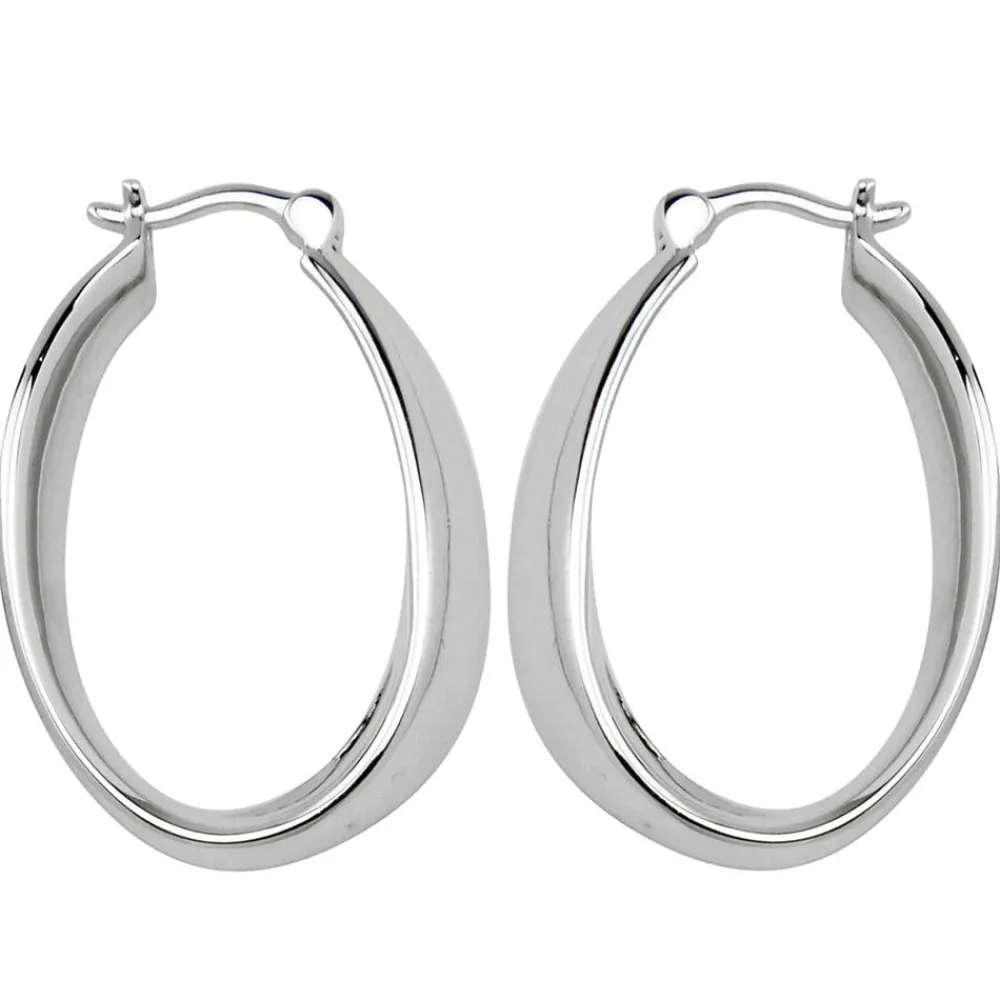 Elle Jewelry Paris 1901 E0084- Silver No Stone Earrings | Earrings