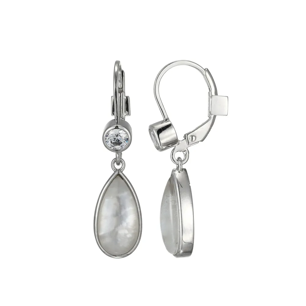 Elle Jewelry Paris 1901 E10368W- Silver No Stone Bracelet | Earrings