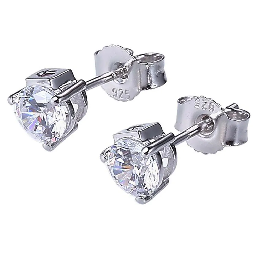 Elle Jewelry Paris 1901 E10026WZ- Silver With Cz Earrings | Earrings