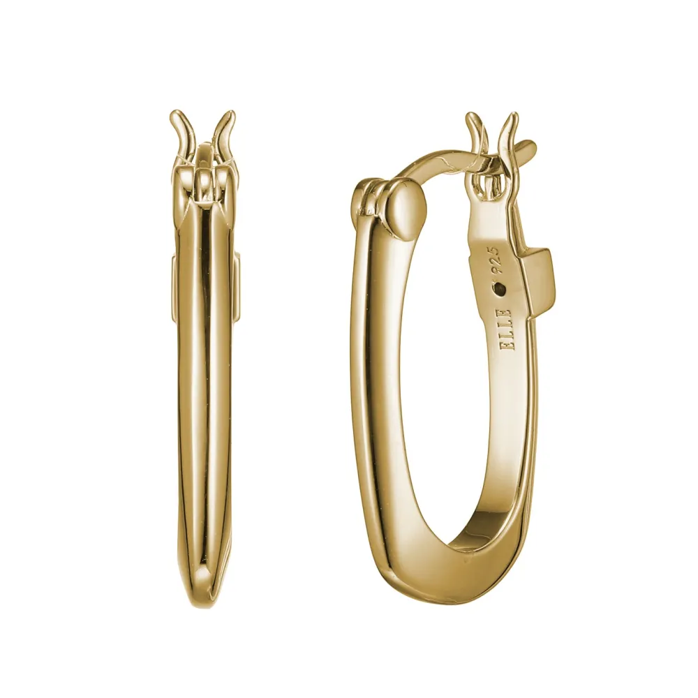 Elle Jewelry Paris 1901 E10215Y- Silver No Stone Earrings | Earrings