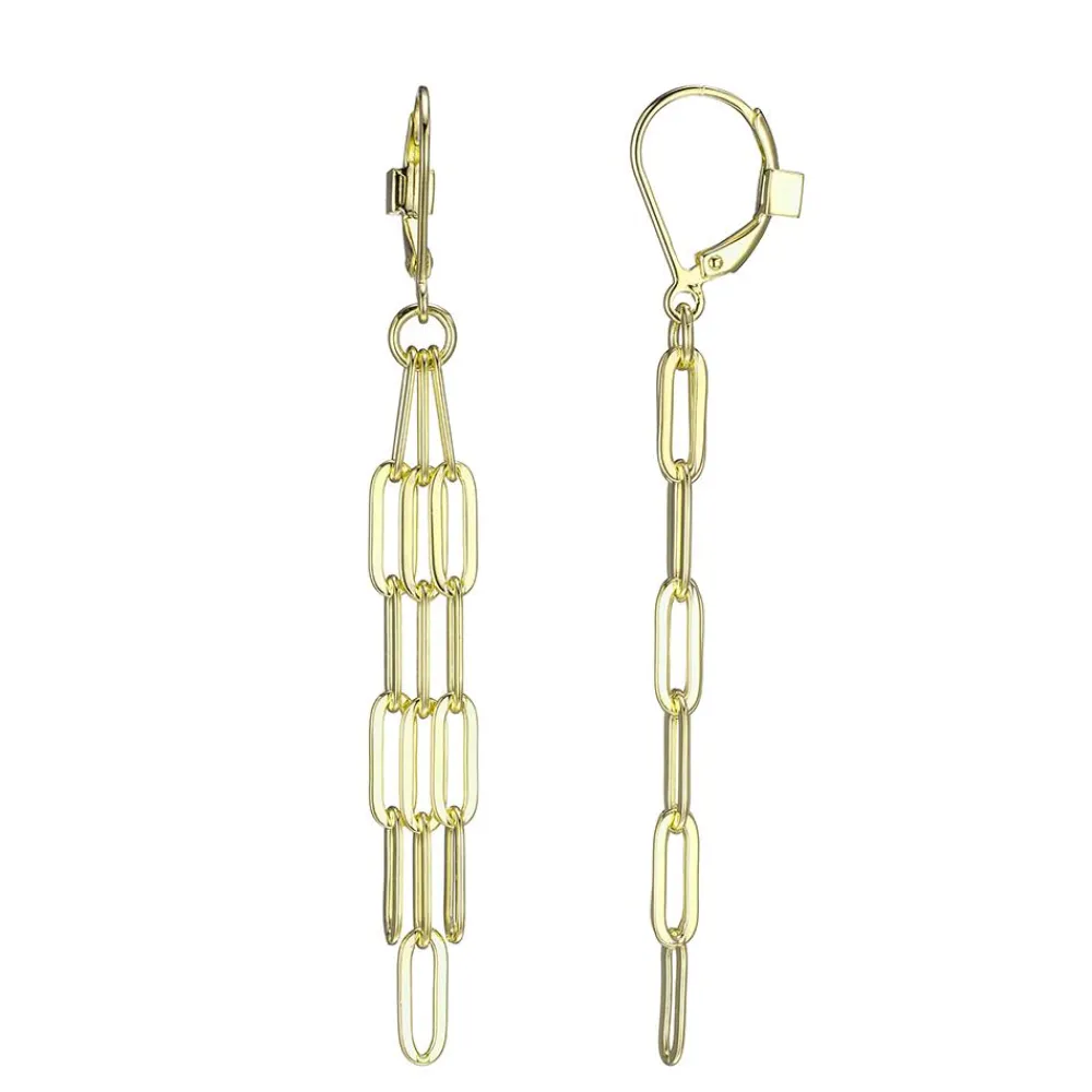 Elle Jewelry Paris 1901 E10155Y- Paperlcip Earring | Earrings