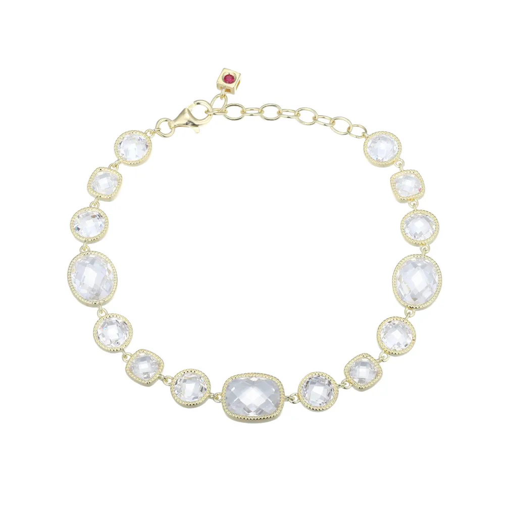 Elle Jewelry Paris 1901 LB0137- Stone Bracelet | Silver With Cz Bracelets