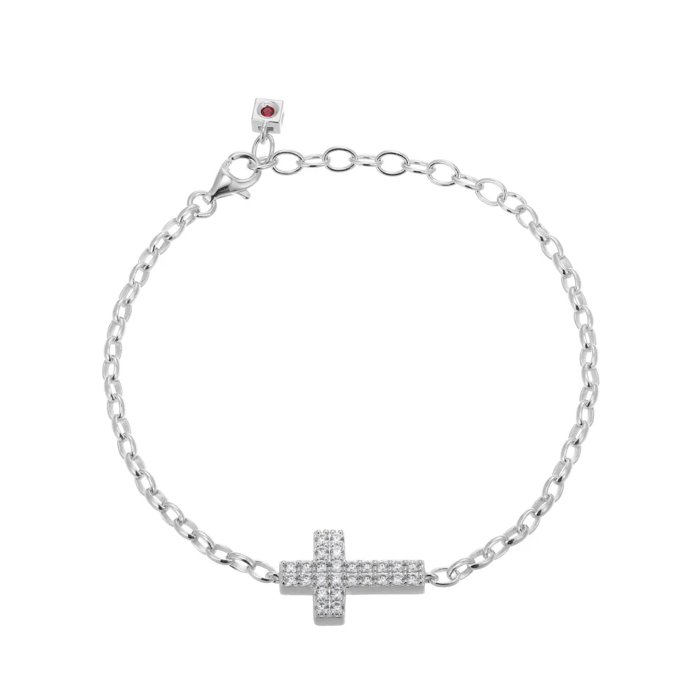 Elle Jewelry Paris 1901 LB0140- Stone Bracelet | Silver With Cz Bracelets