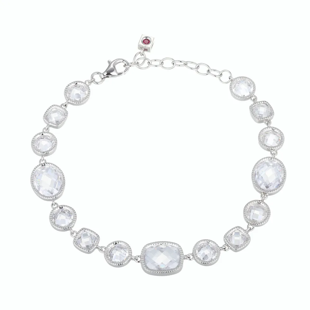 Elle Jewelry Paris 1901 LB0136- Stone Bracelet | Silver With Cz Bracelets