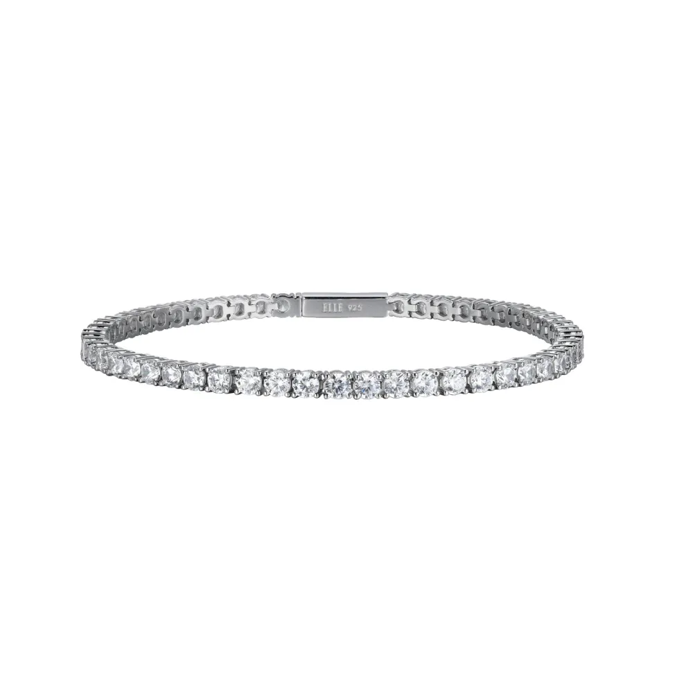 Elle Jewelry Paris 1901 LB0052- Silver No Stone Bracelet | Bracelets