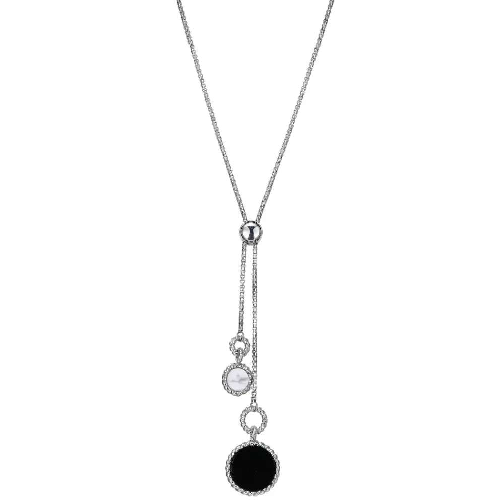 Elle Jewelry Paris 1901 N10275W- Stone Necklace | Necklaces