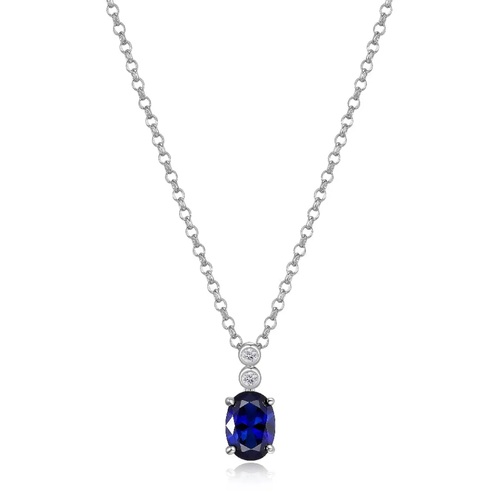 Elle Jewelry Paris 1901 N10227WDS18- Stone Necklace | Necklaces