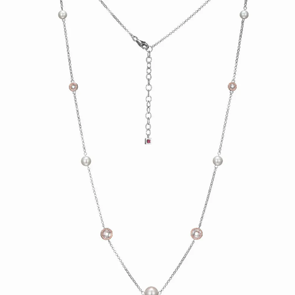 Elle Jewelry Paris 1901 N10243YWP24- Stone Necklace | Necklaces