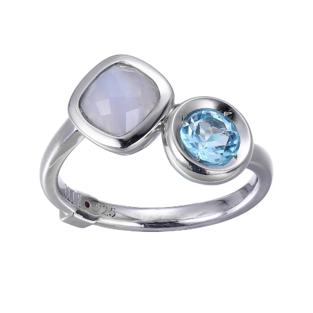 Elle Jewelry Paris 1901 R10320- Stone Ring | Silver No Stone Rings