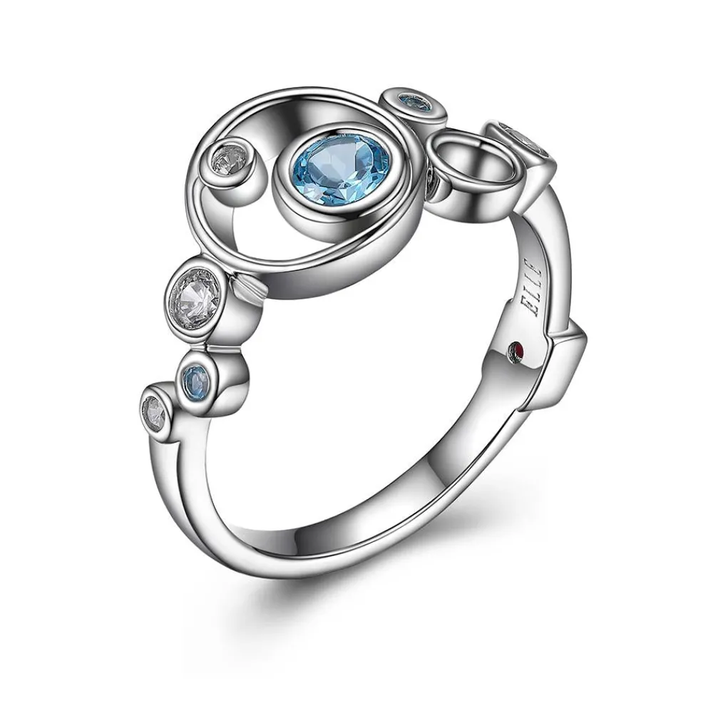 Elle Jewelry Paris 1901 R10070WBT- Stone Ring | Silver No Stone Rings