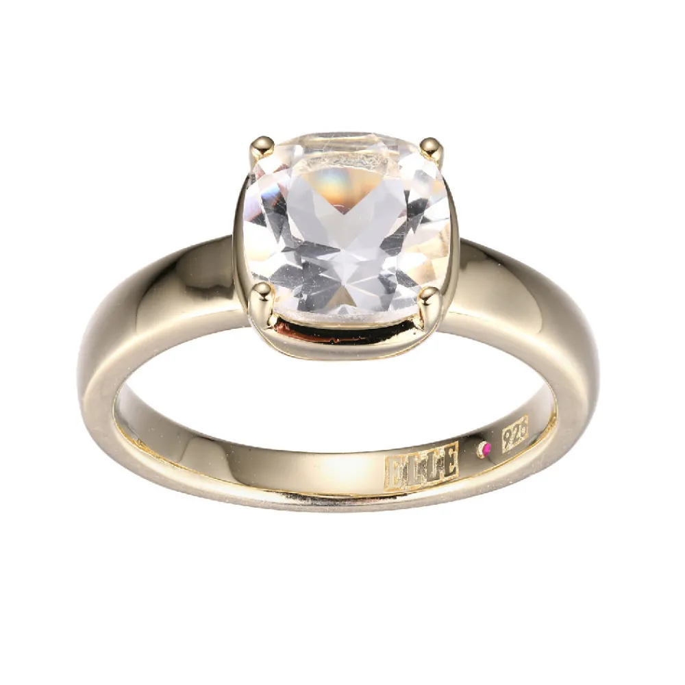 Elle Jewelry Paris 1901 R10292YQ- Stone Ring | Silver No Stone Rings